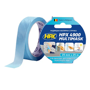 Стрічка малярна HPX4900 MULTIMASK 120C ціановий EW2525 фото