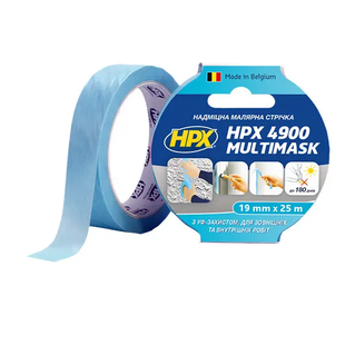 Лента малярная HPX4900 MULTIMASK 120C циановая EW1925 фото