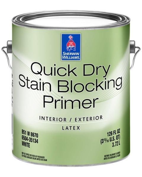 Грунт Quick Dry Interior/Exterior Stain Blocking Primer 3,78л White B51W08670 фото