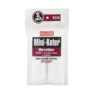 Валик малярний MINI-KOTER&reg; 2-PACK MICROFIBER R316 фото
